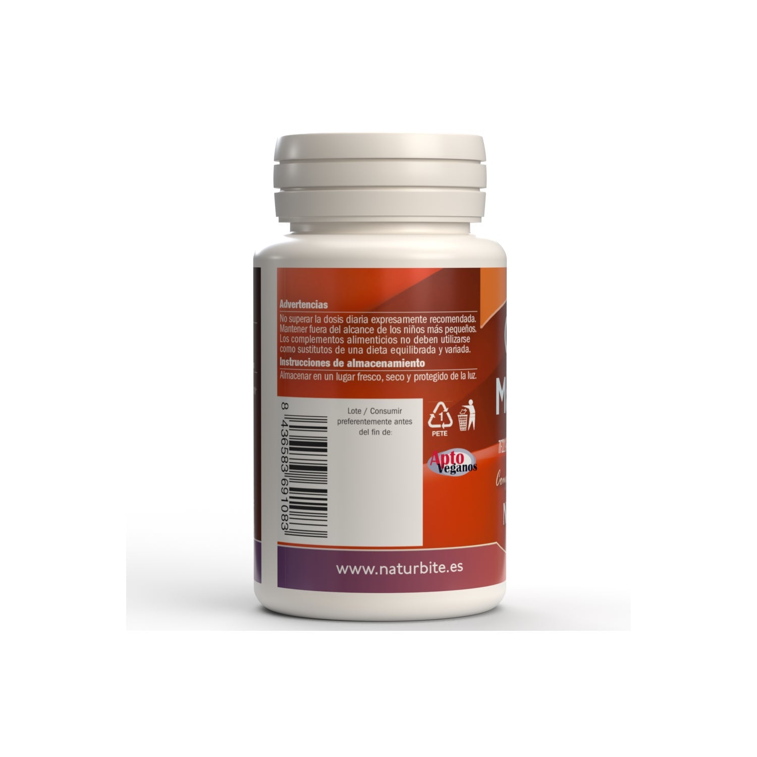 Naturbite Citrato de Magnesio 60comp