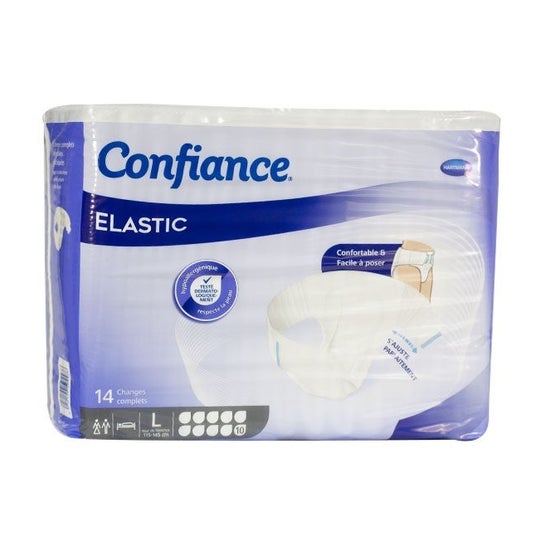 Confiance Elastic 10 Gouttes Taille L 14uds