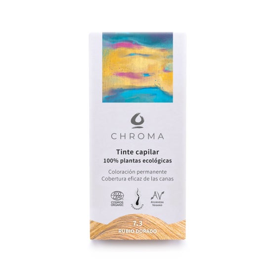 Chroma Tinte Bio 7.3 Rubio Dorado 100 g