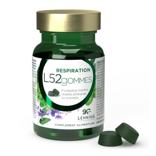 Lehning L52 Gomitas Respiración Gummies 45uds
