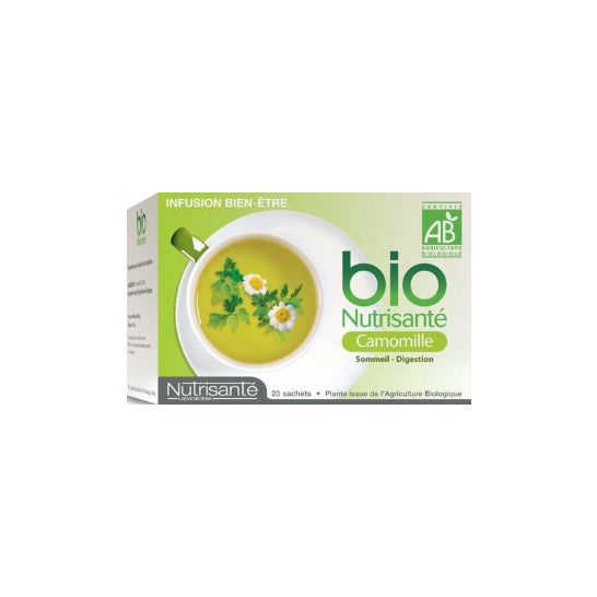 Infusión Nutritiva Orgánica Manzanilla 20 Bolsitas