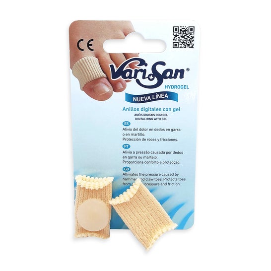 Vari+San Hydrogel Anillo Digital Talla Pequeña 2uds