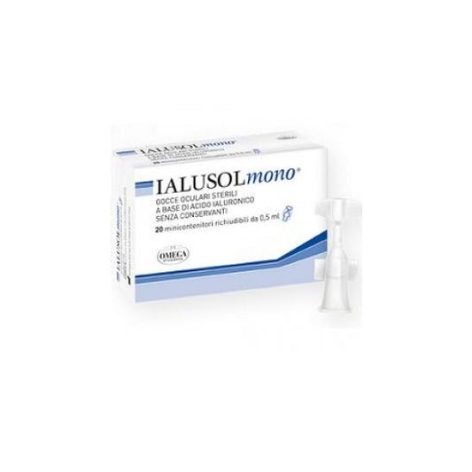 Ialusol Mono Gouttes oculaires 20F