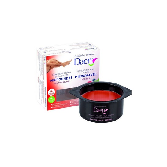 Daen Cera Depilatoria Cazoleta Frutos Rojos 100g