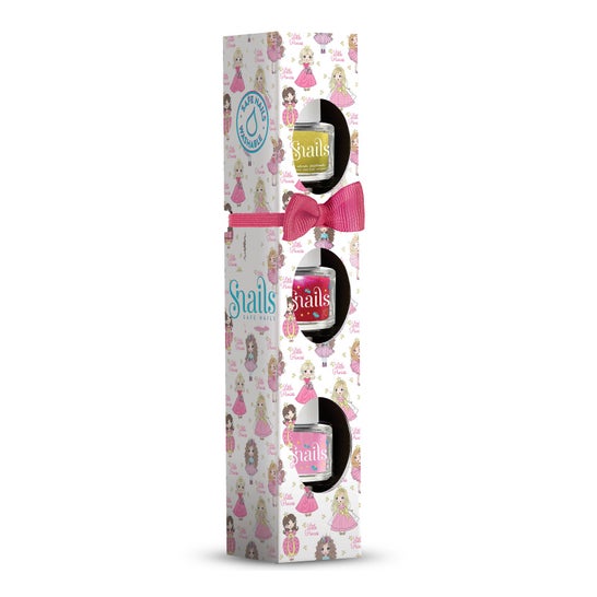 Safe’N’Beautiful Pack Esmalte Uñas Snails Little Princess 3x5 ml