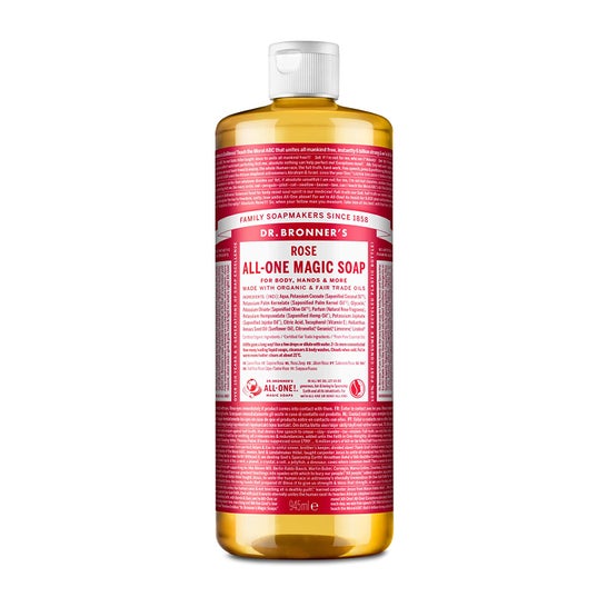 Dr. Bronner'S Jabón Líquido Rosas Bio 945 ml