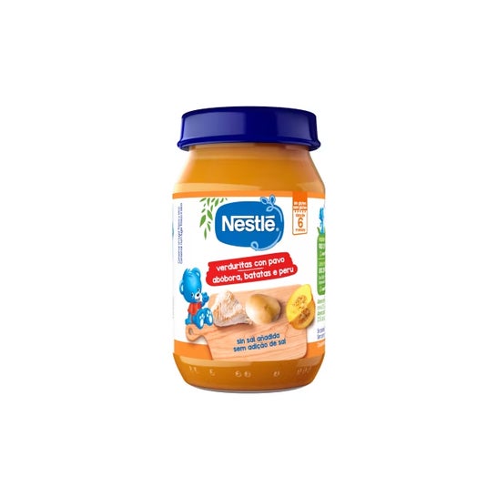 Nestl� Tarrito Verduritas con Pavo +6M 190g