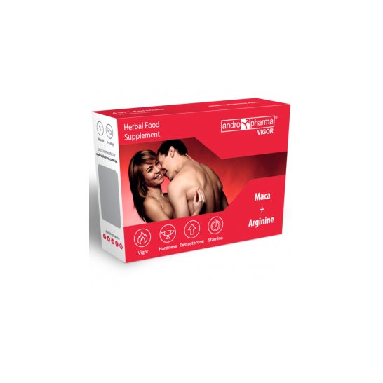 Andropharma Vigor Suplemento Potenciador Líbido 1ud