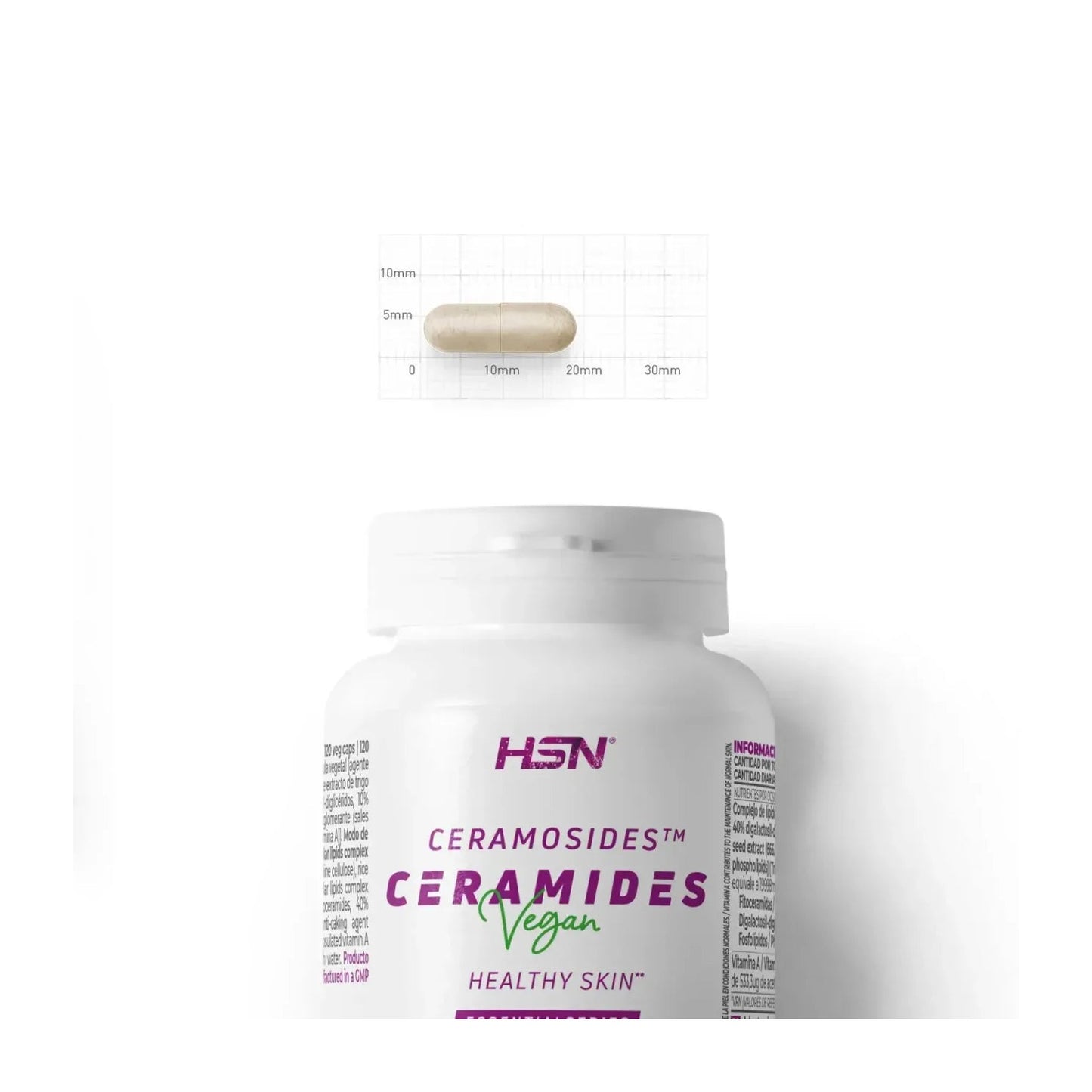 HSN Ceramidas Ceramosides™ 30mg 120vcaps