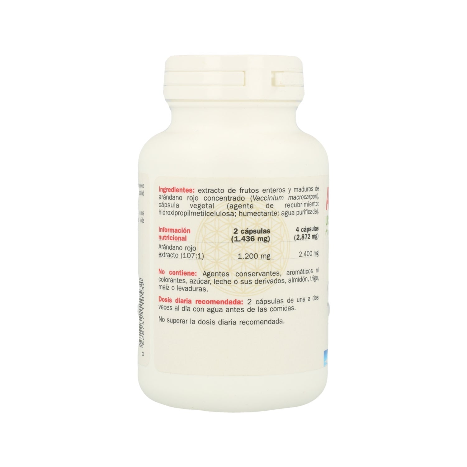 Sura Vitasan Arándano Rojo 600mg 60caps