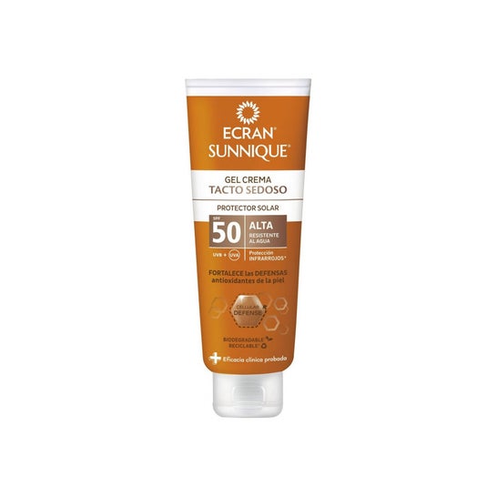 Ecran Sunnique Gel Crema Tacto Sedoso Protector Solar SPF50 250ml
