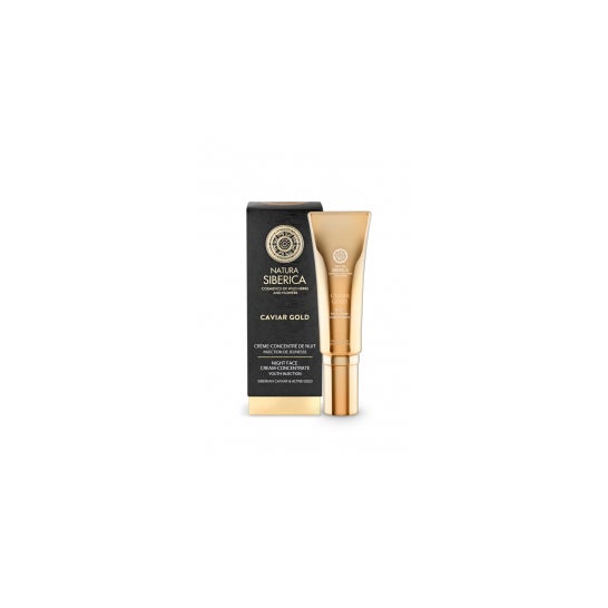 Natura Siberica Caviar Gold Crema de Noche Concentrada Inyeccion de Juventud 30 ml
