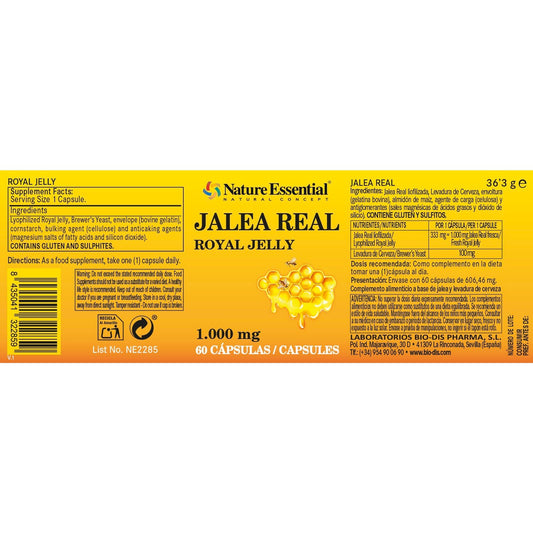 Nature Essential jalea real 60cáps