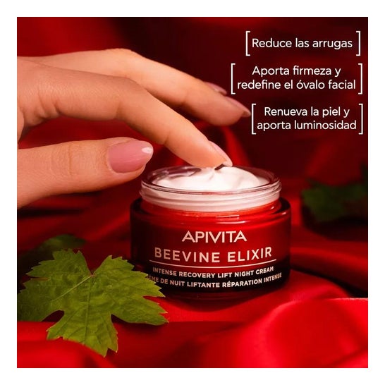 Apivita Beevine Elixir Crema Noche Lift Recuperación Intens 50ml