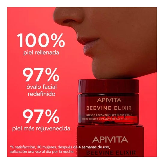 Apivita Beevine Elixir Crema Noche Lift Recuperación Intens 50ml