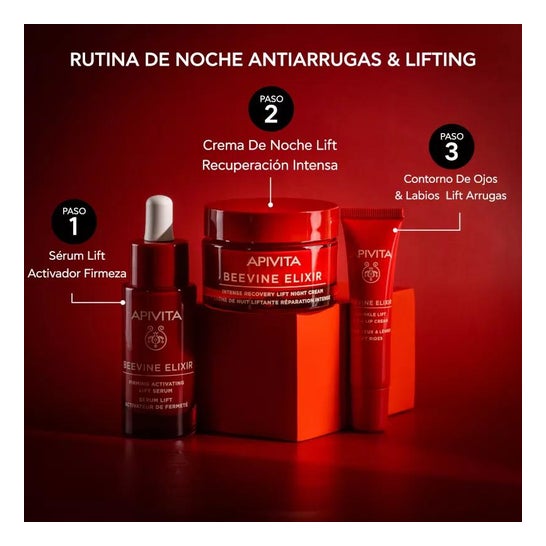 Apivita Beevine Elixir Crema Noche Lift Recuperación Intens 50ml