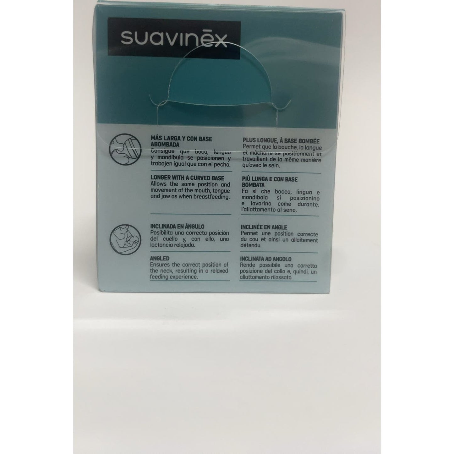 Suavinex Tetina Zero Zero Silicona Anticólicos Flujo Lento +0m 2uds