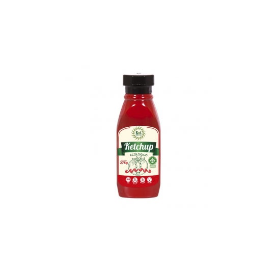 Solnatural Ketchup Eco Sin Gluten Plástico 275g