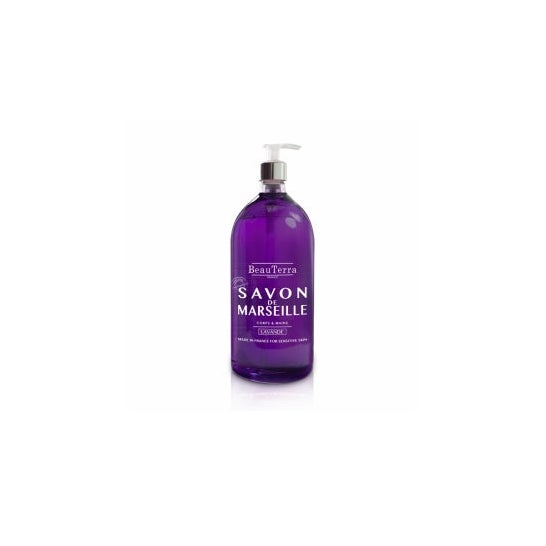 BeauTerra Jabón de Marsella Líquido de Lavanda 300ml