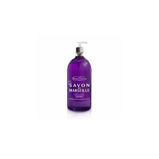 BeauTerra Jabón de Marsella Líquido de Lavanda 300ml