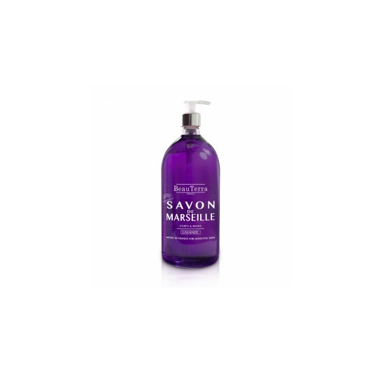 BeauTerra Jabón de Marsella Líquido de Lavanda 300ml