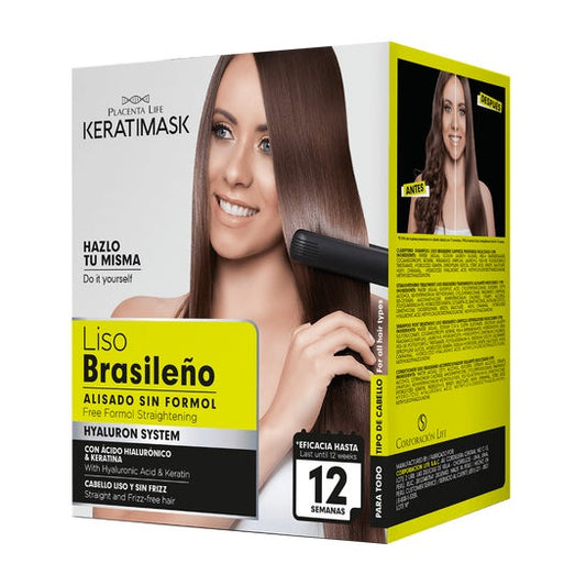 Keratimask Liso Brasileño Alisado Sin Formol Hyaluron System 1ud