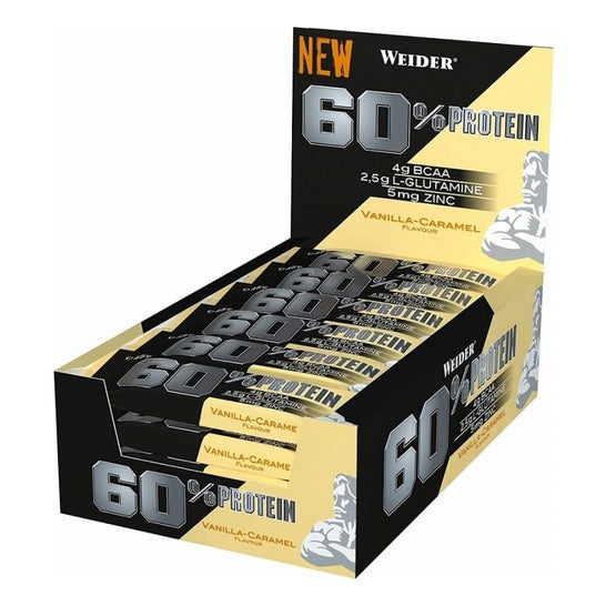 Weider Protein 60% Cookies Cream 24 uds