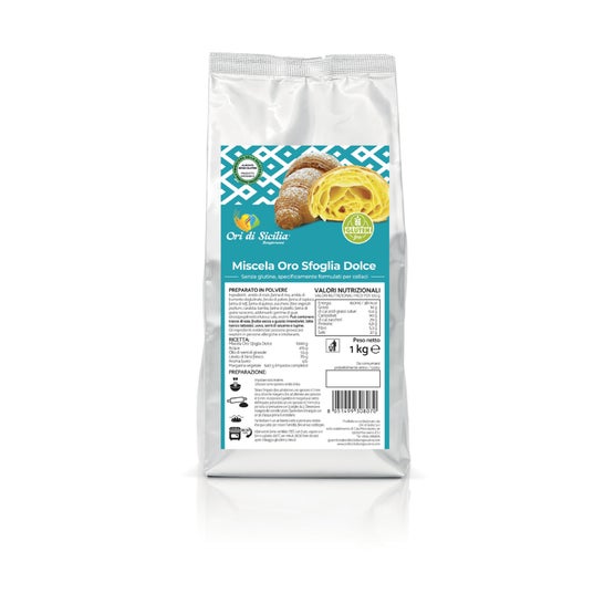 Ori di Sicilia Mezcla Oro Pastelería Dulce Sin Gluten 1kg