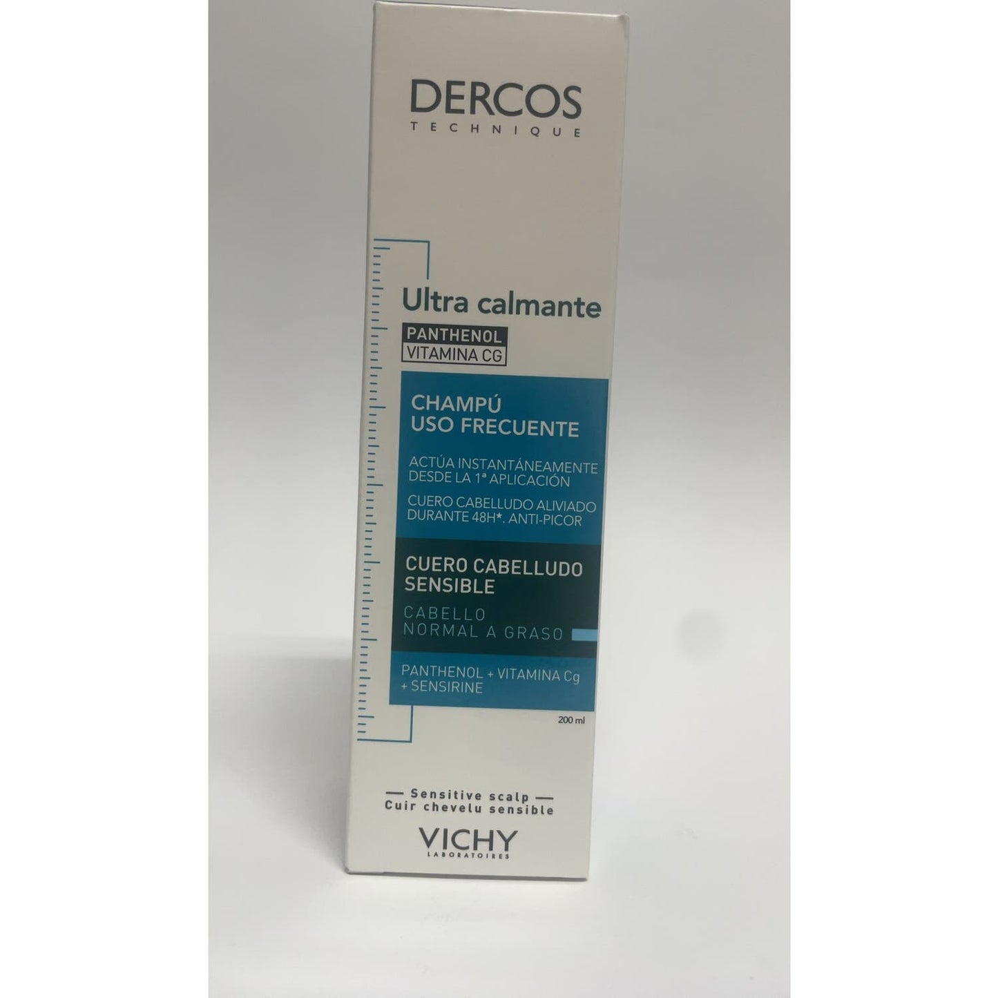 Vichy Dercos Technique Champú Ultracalmante Cabello Normal Graso 200ml