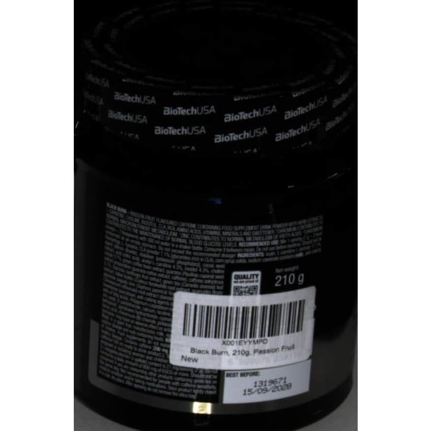 BioTech USA Black Burn Passion Fruit 210g