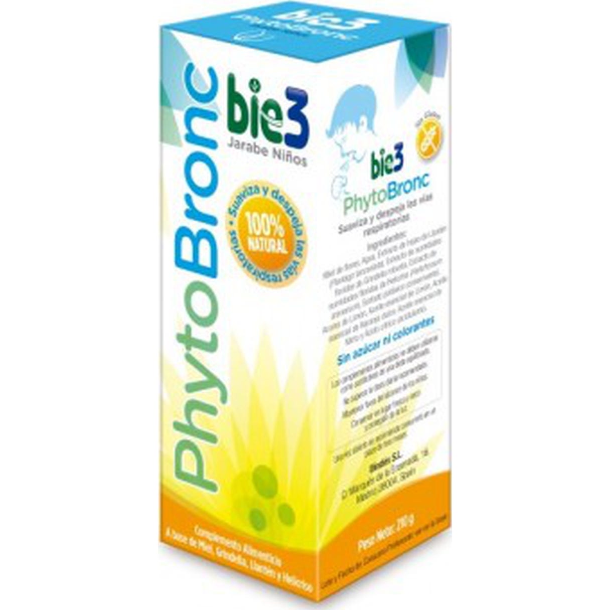 Bio3 Phytbronc Jarabe Niños 100% Natural 210g