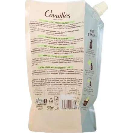 Cavailles Cuidado Íntimo Hidratante Eco Refill 500 ml