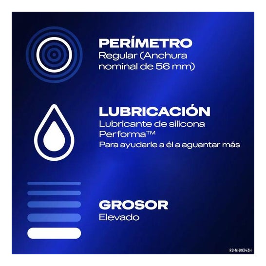 Durex Mutual Climax Preservativos 12uds