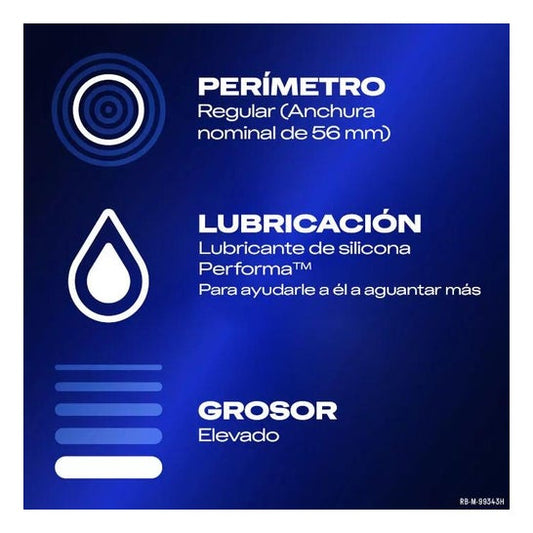 Durex Mutual Climax Preservativos 12uds