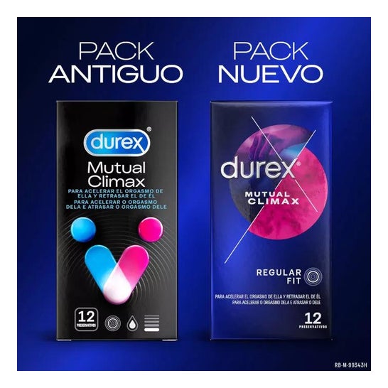 Durex Mutual Climax Preservativos 12uds