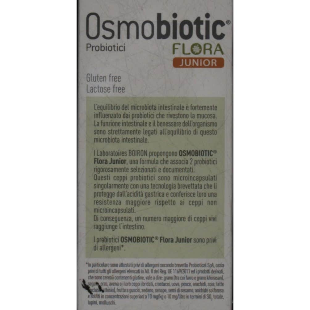 Boiron Osmobiotic Flora Junior 12uds