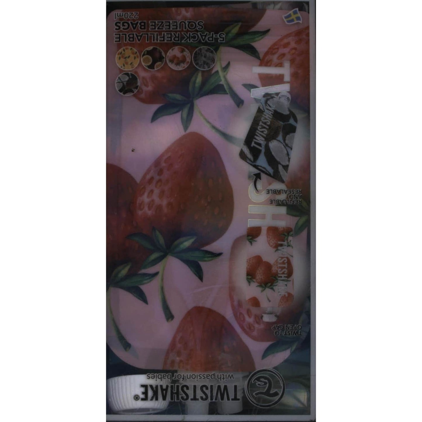 Pack 5 Bolsas Merienda Reutilizables