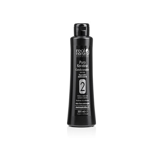 Real Natura Puro Keratina Acondicionador Hidratante Reparador 2 300ml