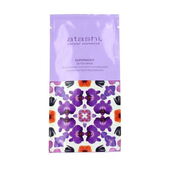 Atashi Mascarilla Monodosis Supernoche Detox 8 ml