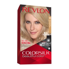 Revlon Kit Tinte Colorsilk 80 Rubio Medio Cenizo