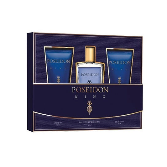 Instituto Español Poseidon King EdT + After Shave + Gel de Ducha