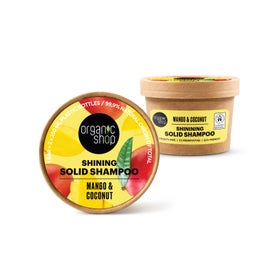 Organic Shop Shining Solid Shampoo Mango Coconut 60 g