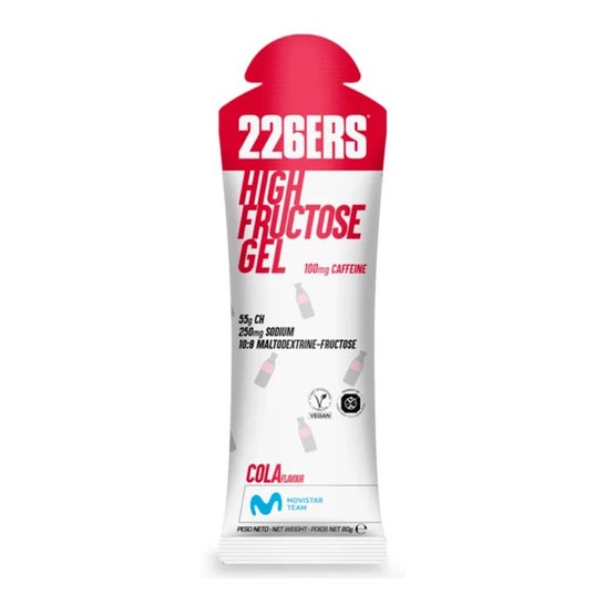 226 Ers gel Energético High Fructose Cola Bio 80 g