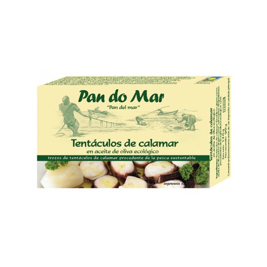 Pan Do Mar Calamar Tentáculos Aceite Oliva 85g