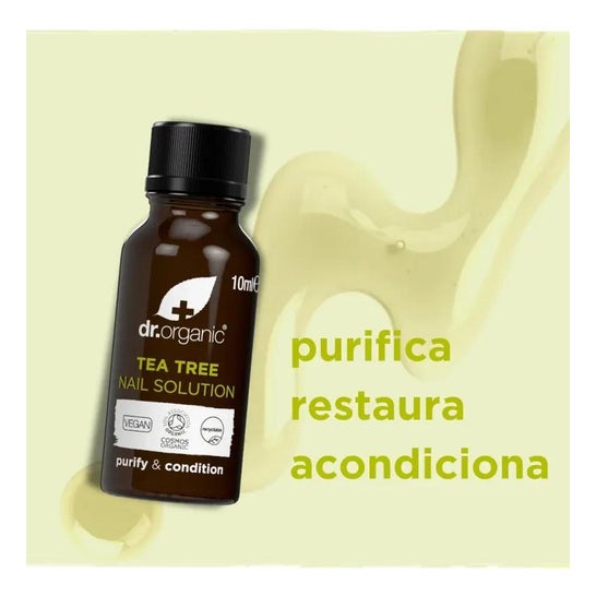 Dr.Organic Solución para uñas Árbol de té 10ml