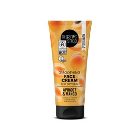 Organic Shop Crema Facial Ligera Diaria para Piel Seca Albaricoque Orgánico 50ml