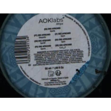 Aoklabs Oro Africano Colors Sport 50 ml