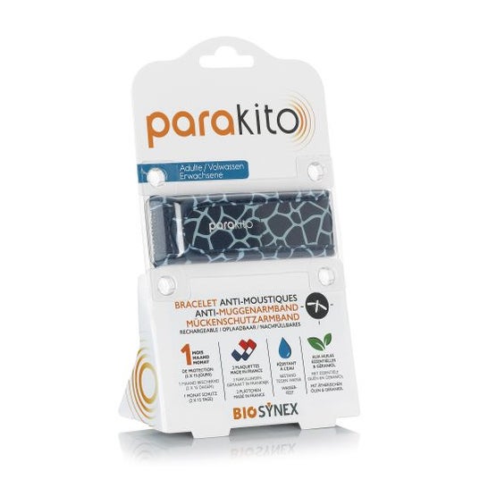 Parakito Pulsera Adulto Repelente Jirafa 1ud
