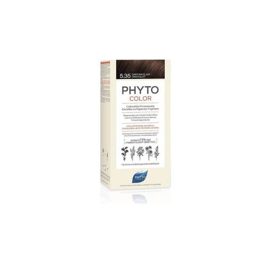 Phyto Phytocolor Tinte Cabello Kit 5,35 Castaño Claro Chocolate