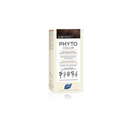 Phyto Phytocolor Tinte Cabello Kit 5,35 Castaño Claro Chocolate